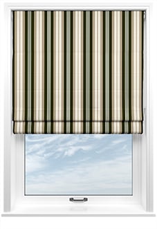 The British Stripe Co. George, Chilterns No.1 - Roman Blind